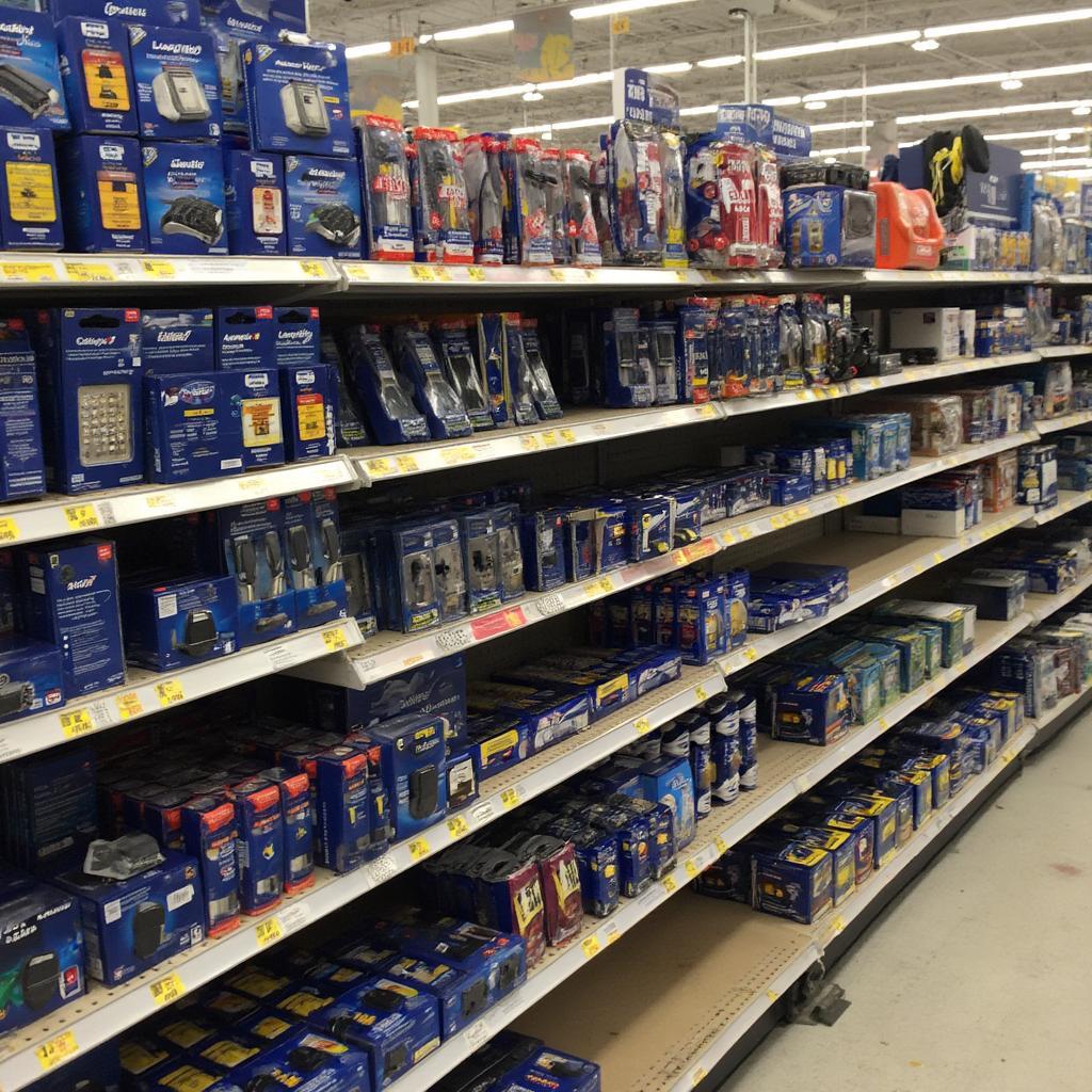 OBD2 Scanners on Display at Lowe's