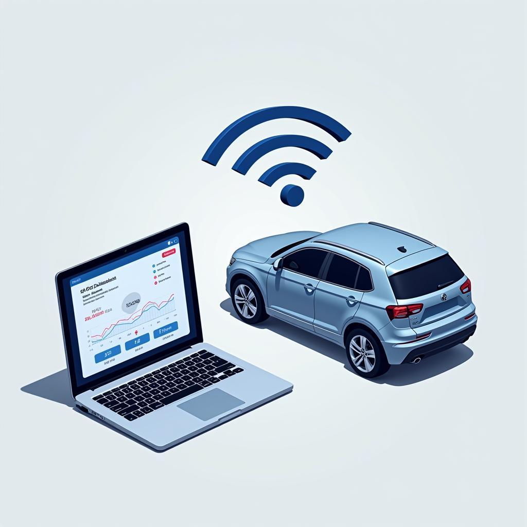 Macbook connected to car wirelessly