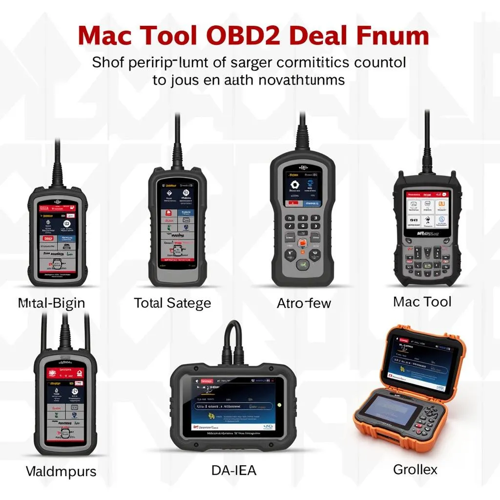 Mac Tool OBD2 Scanners