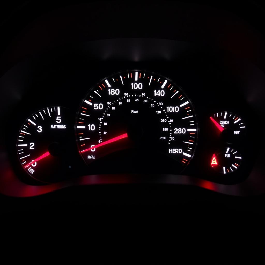 Mazda RX-8 Dashboard Warning Lights