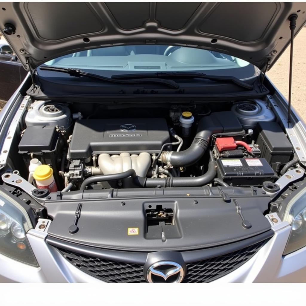 2007 Mazda3 Engine Bay