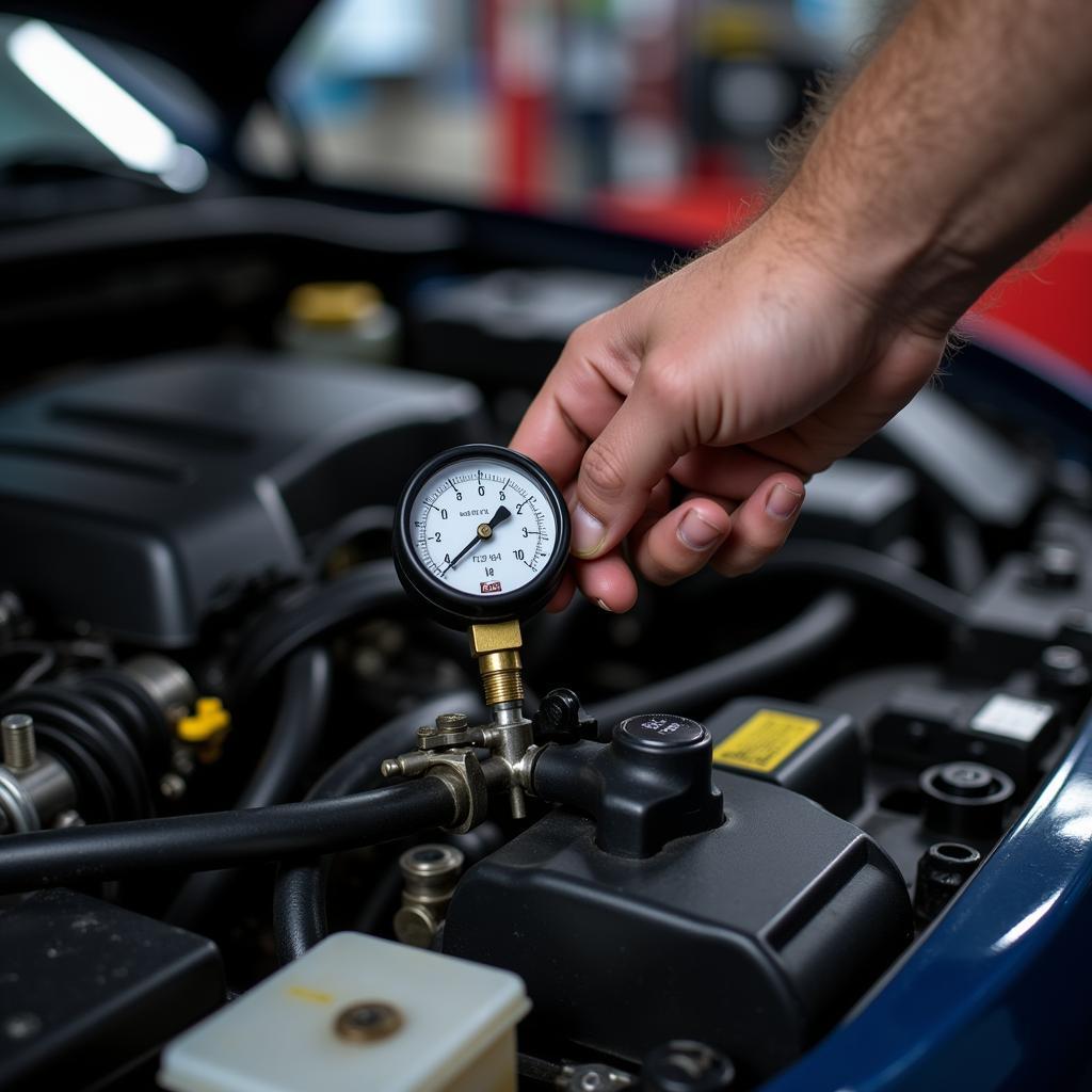 Mechanical Oil Pressure Test