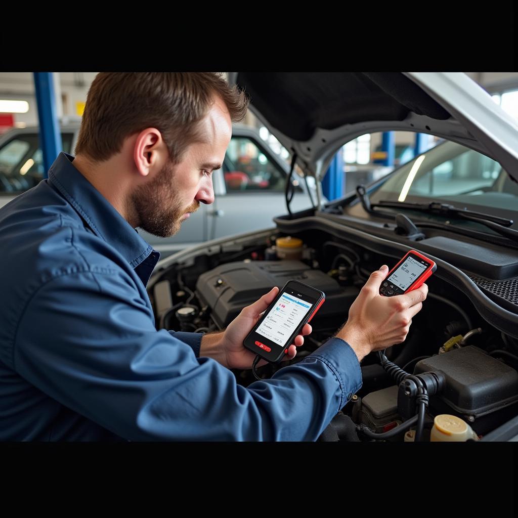 Professional Car Diagnostics with Innova 3100