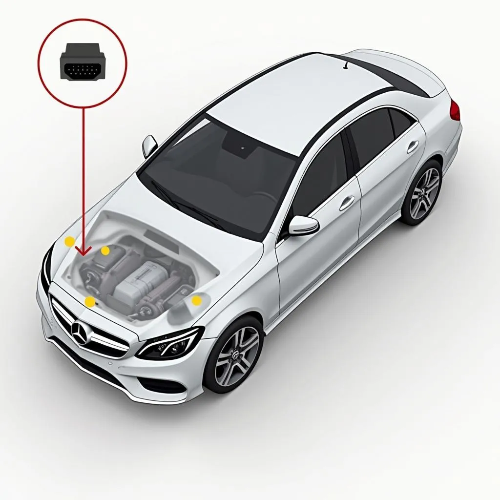 Locating the OBD2 Port in a Mercedes Benz