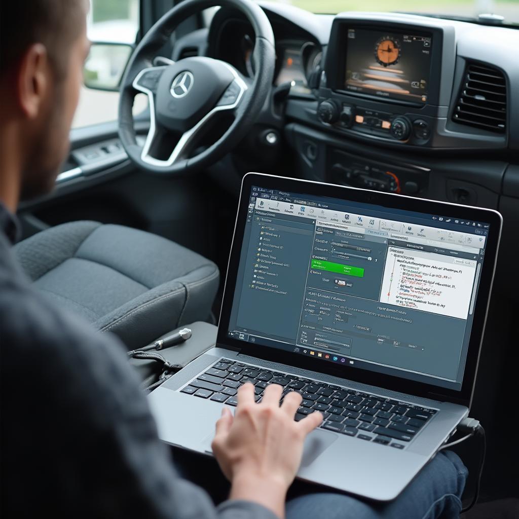 Connecting OBD2 Software to a Mercedes Sprinter