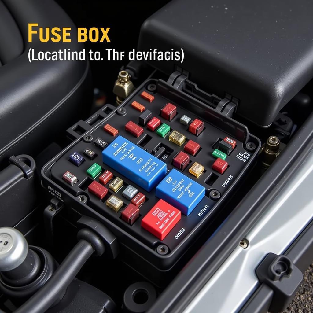 Mini Cooper Engine Bay Fuse Box