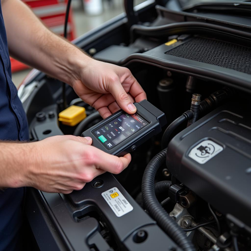 Mini Mechanic Using OBD2 Scanner