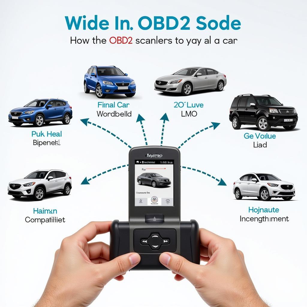 Mystro OBD2 Scanner Compatible Cars