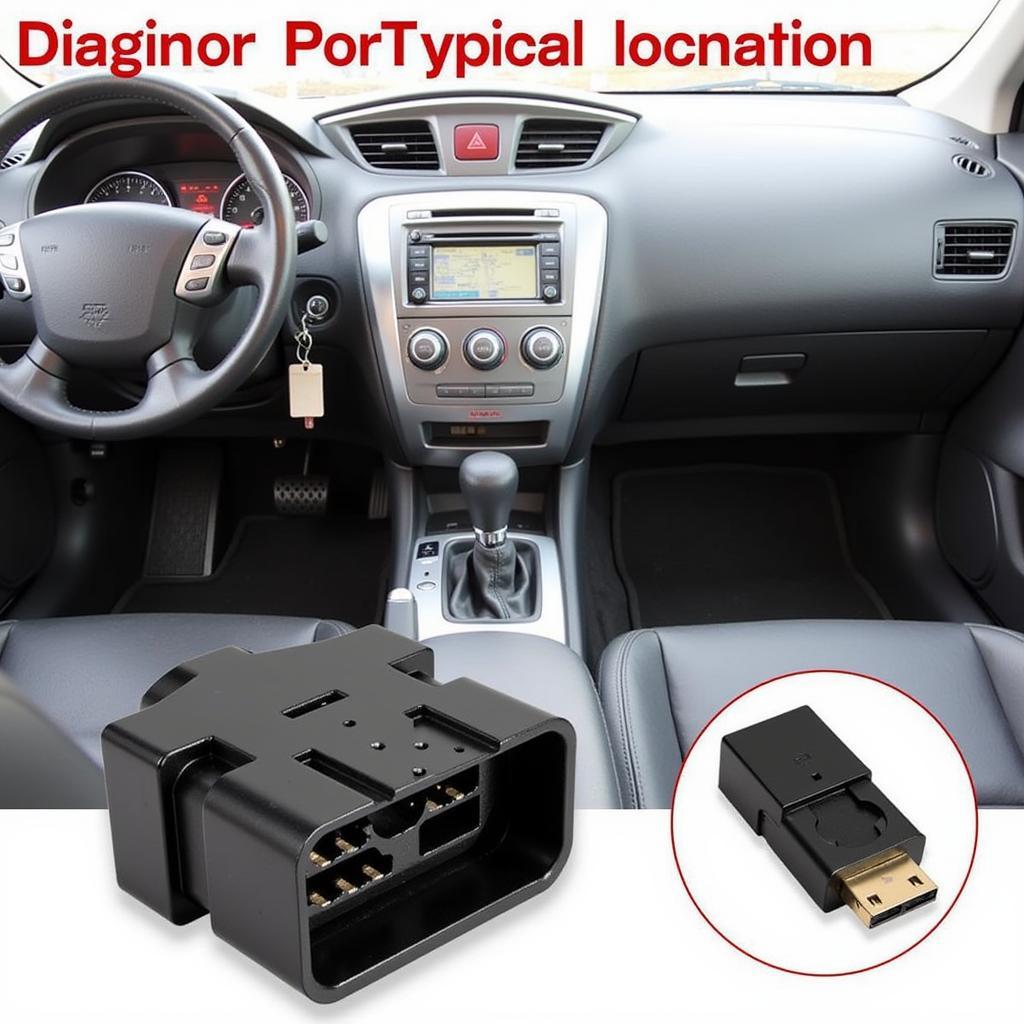 Locating the 14-Pin Diagnostic Port in a Nissan