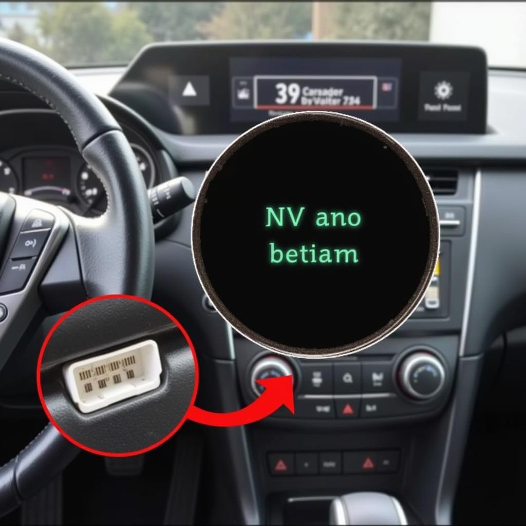 Nissan Leaf OBD2 Port Location