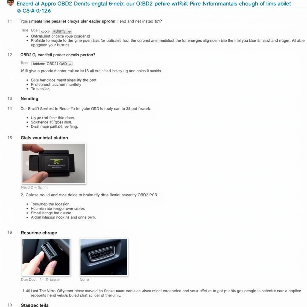 Forum user providing Nitro OBD2 installation guidance