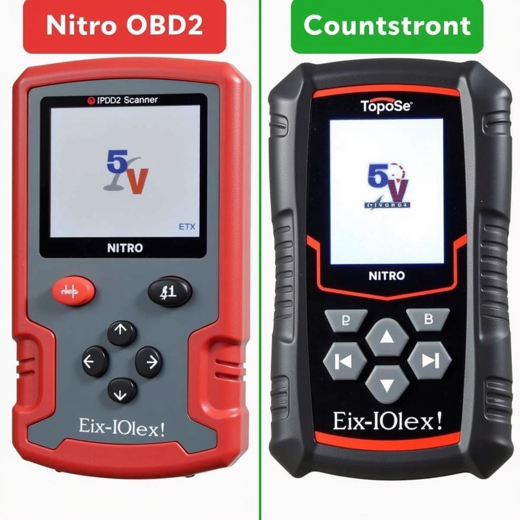 Comparing Original and Fake Nitro OBD2 Scanners