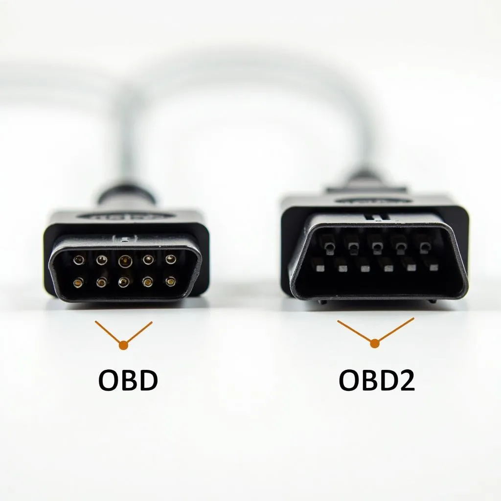 OBD vs. OBD2 Connectors