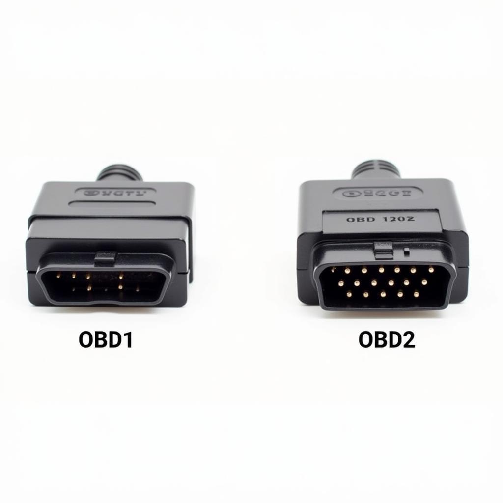 OBD1 vs. OBD2 Connectors