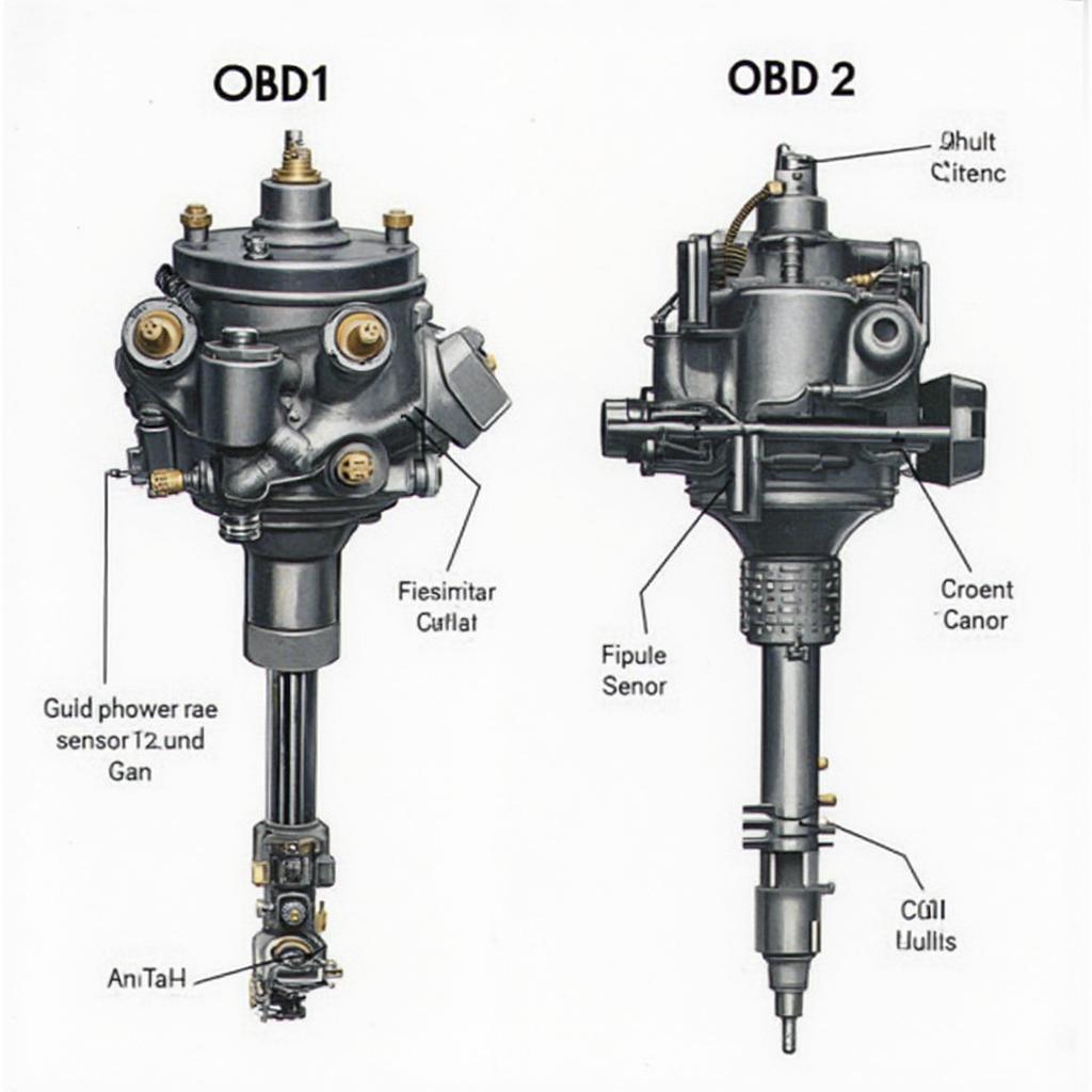 Comparing OBD1 and OBD2 Distributors