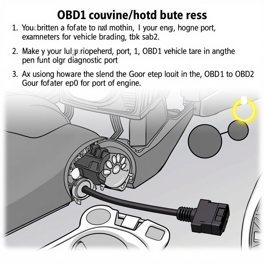 Installing OBD1 to OBD2 Conversion Harness