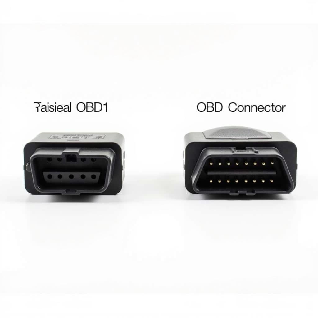 Comparison of OBD1 and OBD2 Connectors