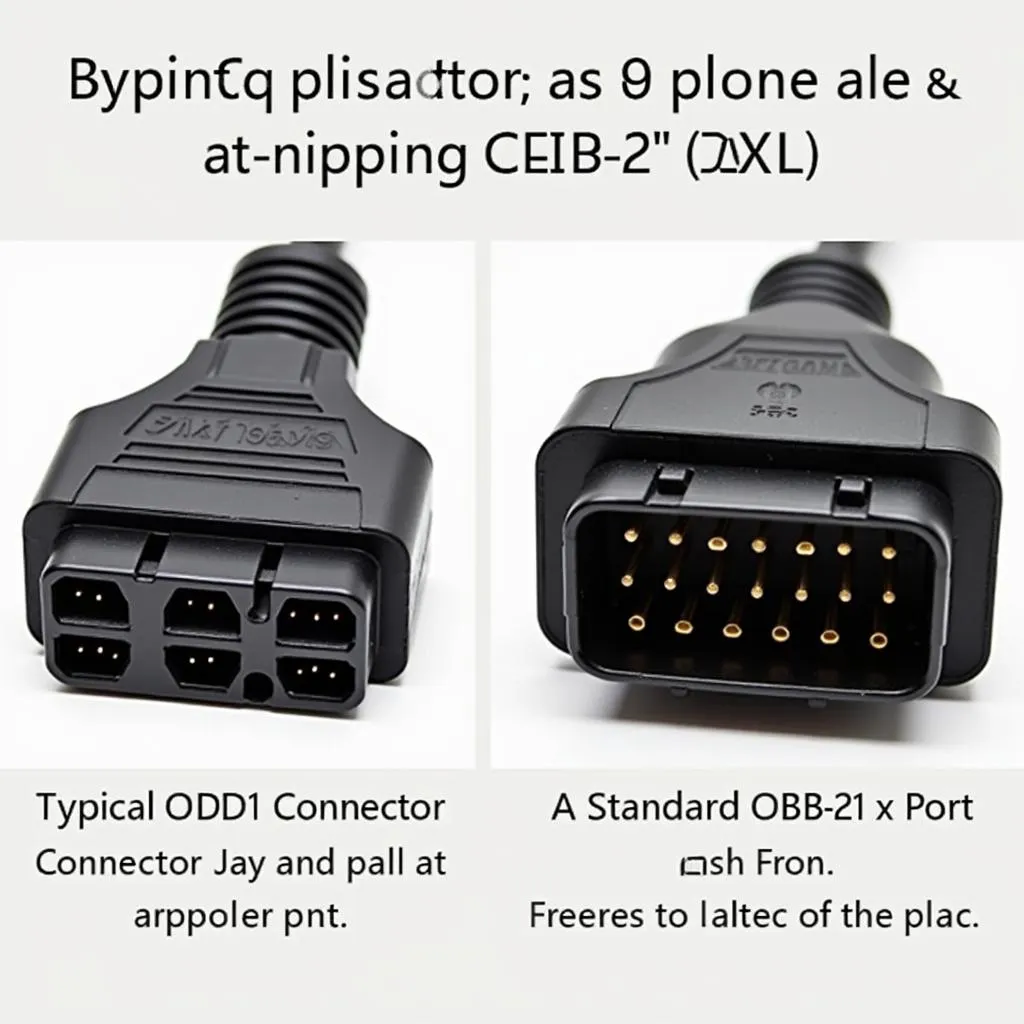 OBD1 vs. OBD2 Ports