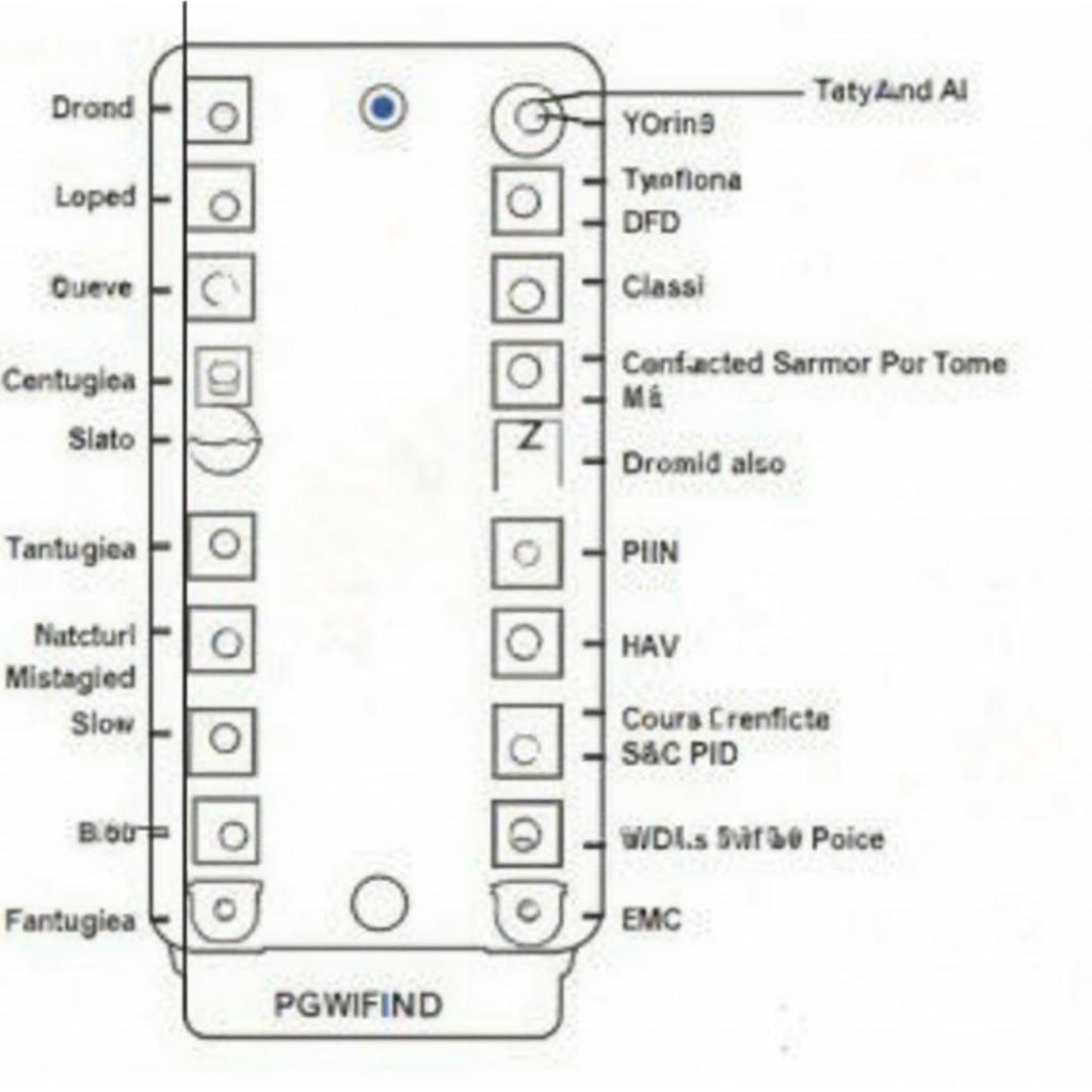 OBD2 16-Pin DLC Diagram