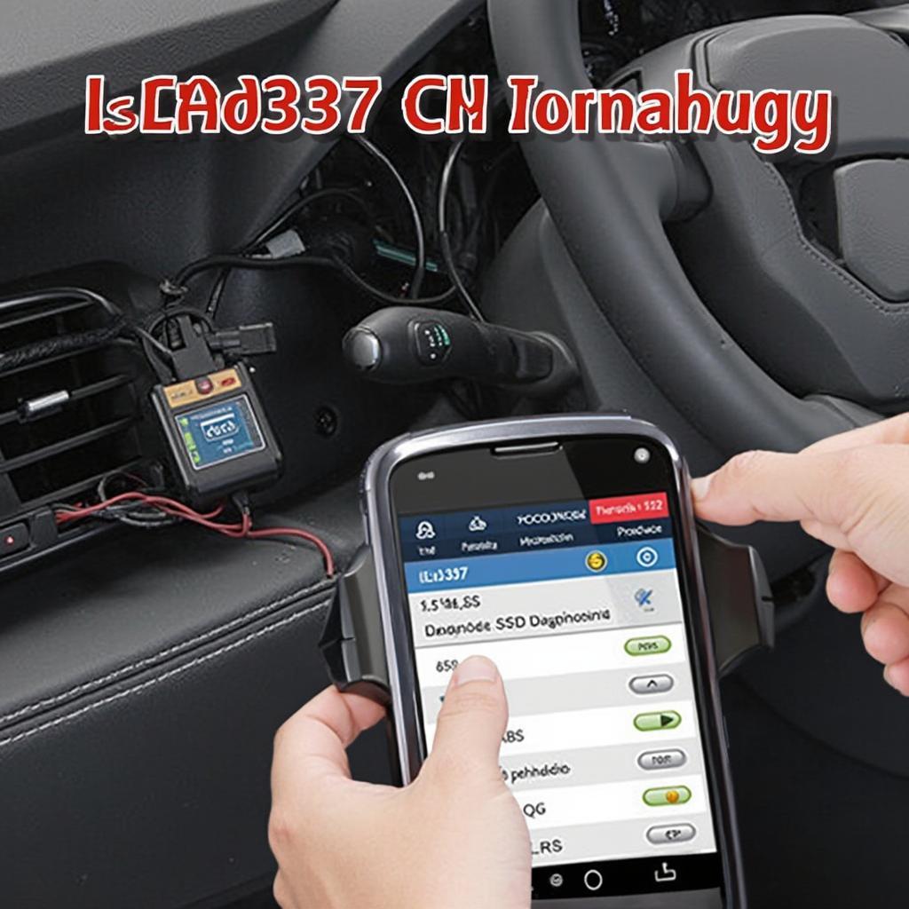 Connecting OBD2 ABS SRS Scan Tool with ELM327 Adapter