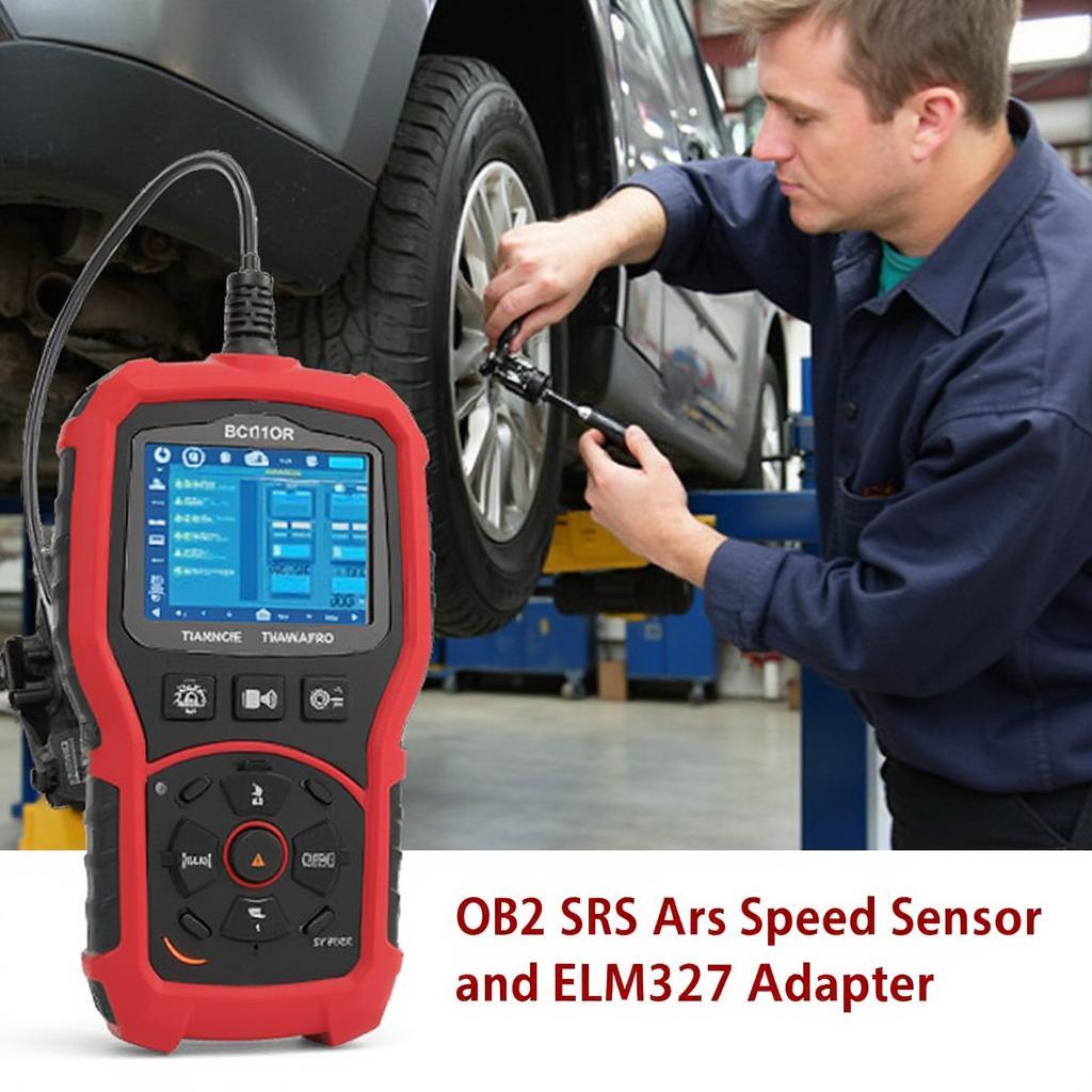 Diagnosing ABS Issue using OBD2 ABS SRS Scan Tool ELM327