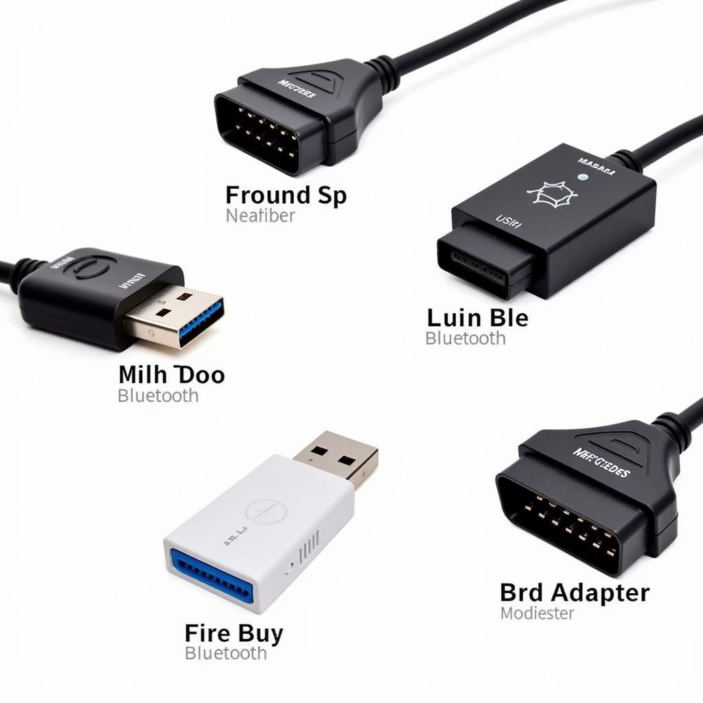 Different Types of OBD2 Adapters for Mercedes-Benz