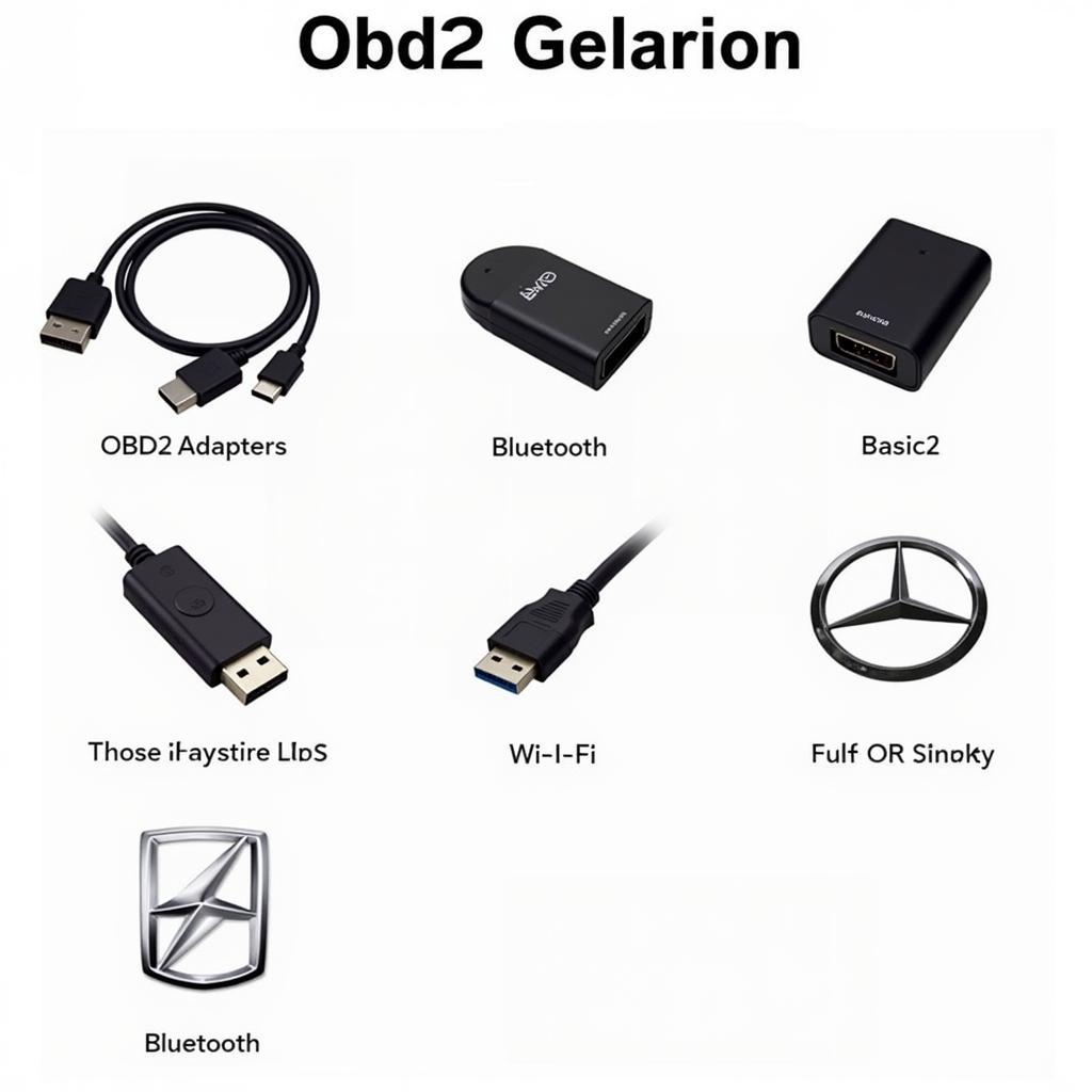 Different Types of OBD2 Adapter USB