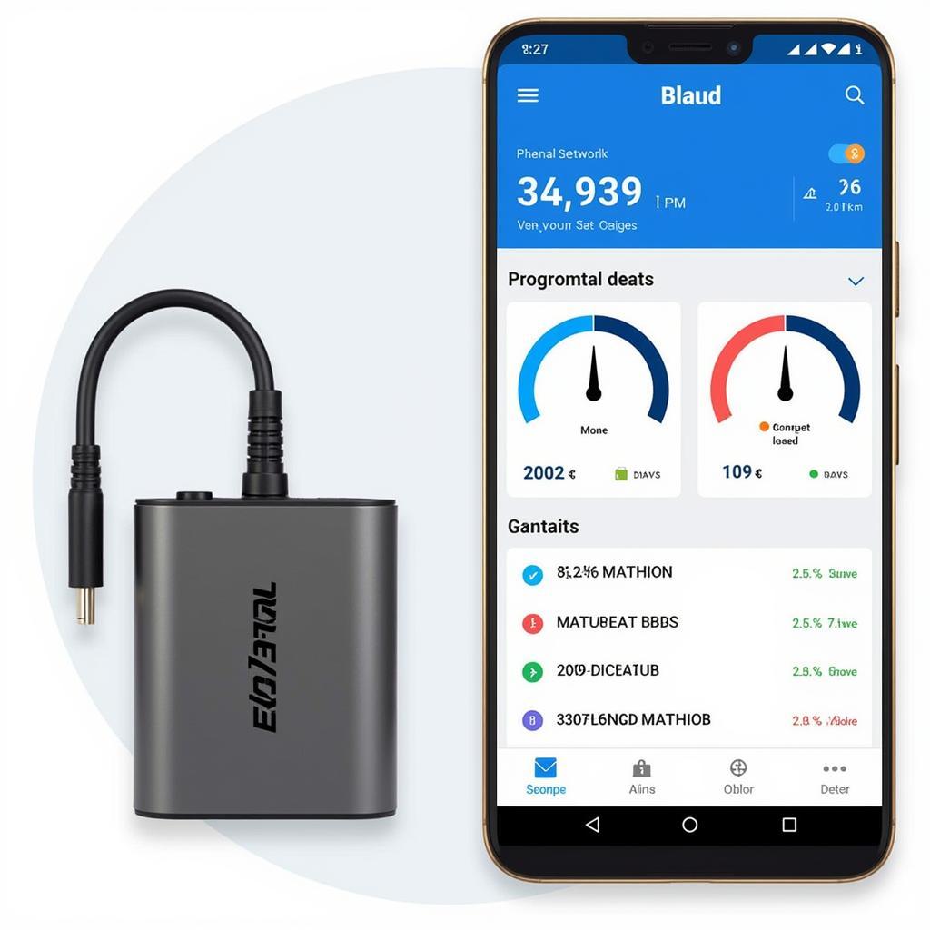 OBD2 App Dashboard