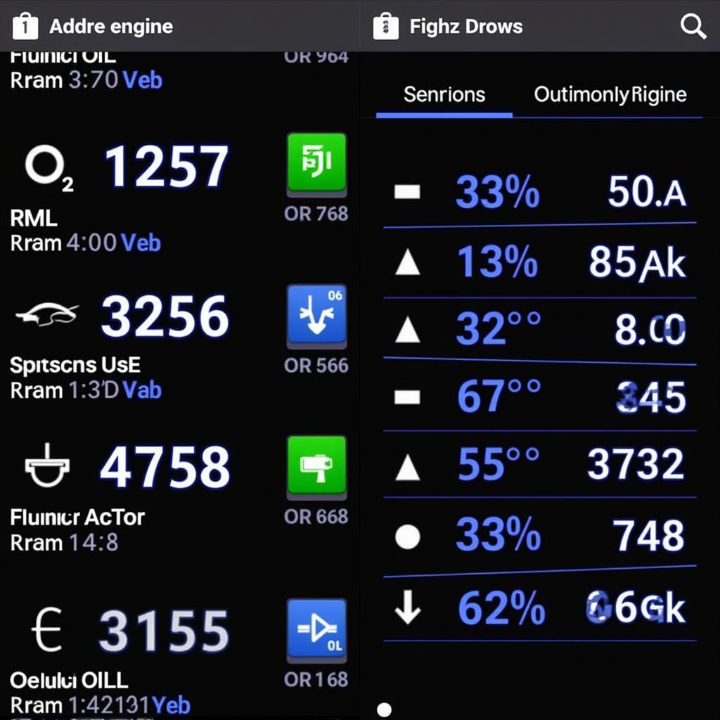 OBD2 App Dashboard