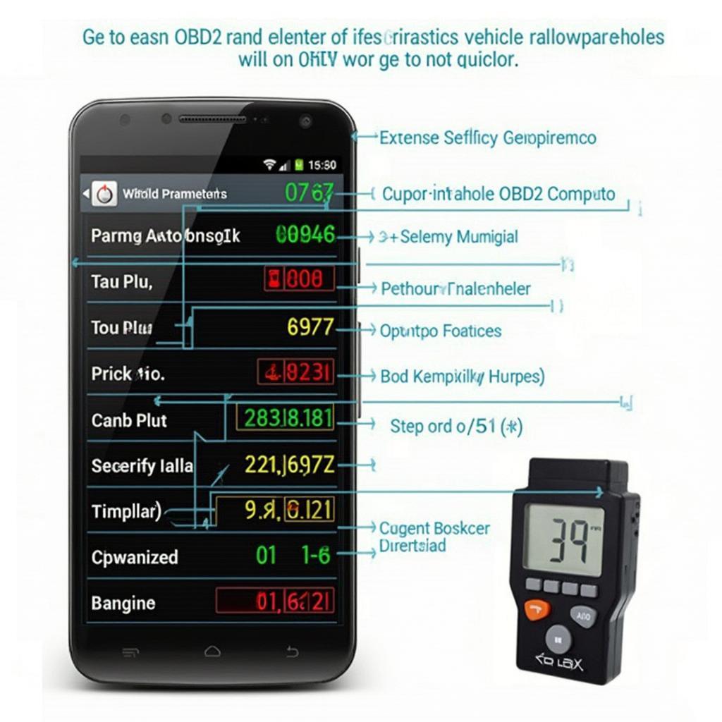 OBD2 App Data Display for a 2015 Chevy Volt