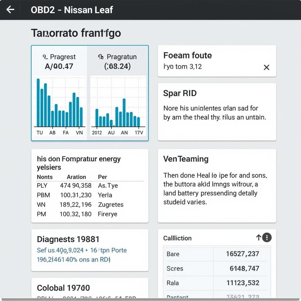 Nissan Leaf OBD2 App Features