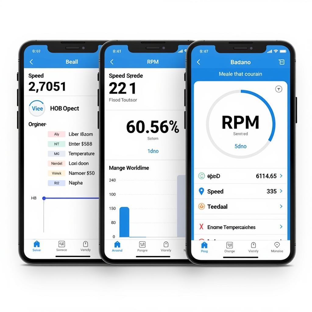 OBD2 App Interface