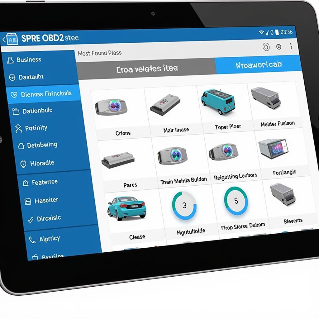 User-friendly OBD2 App Interface