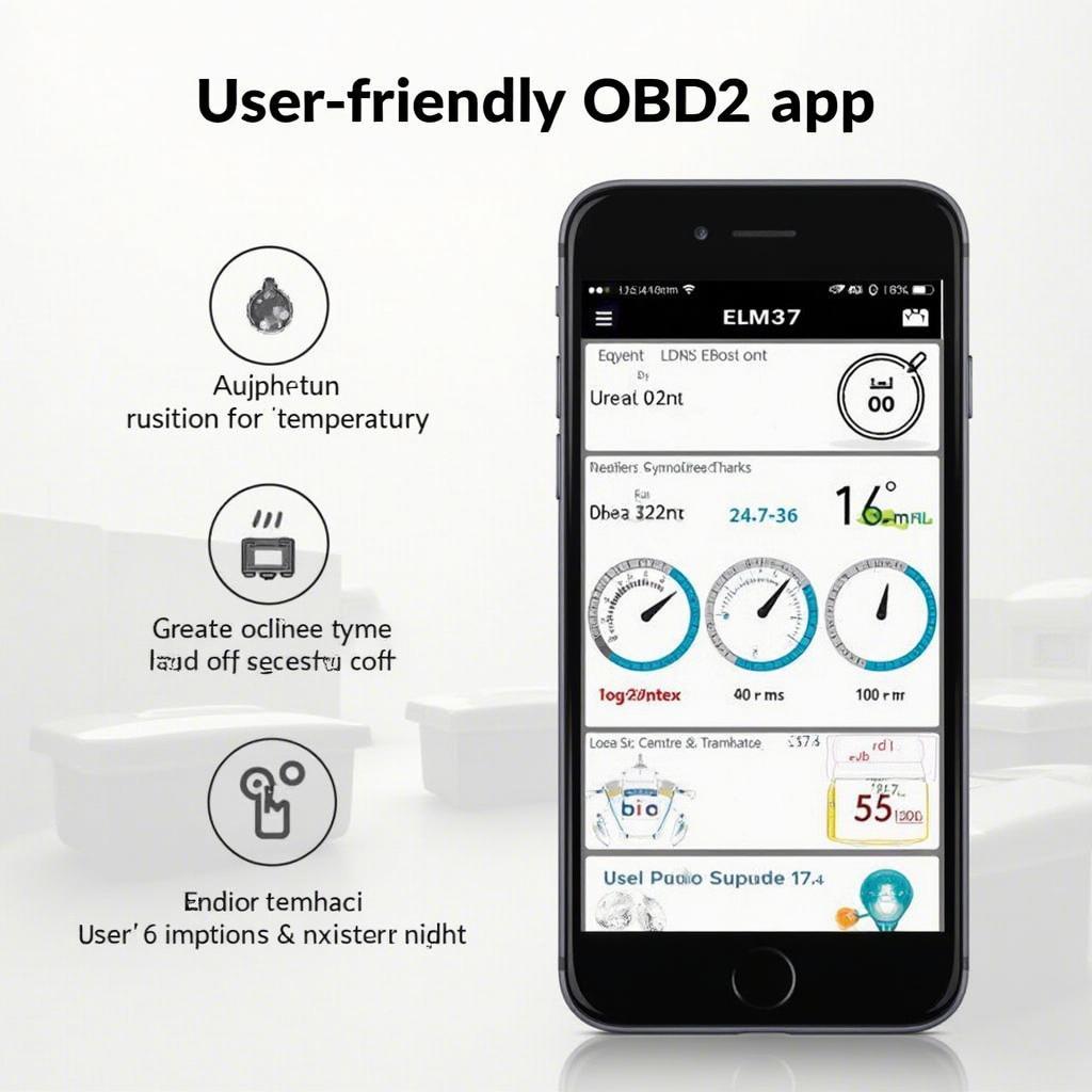 OBD2 App Interface