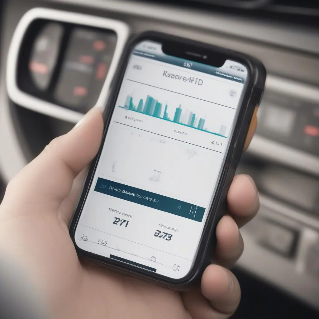 User-Friendly OBD2 App Interface on iPhone