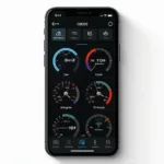 OBD2 App Live Data Display