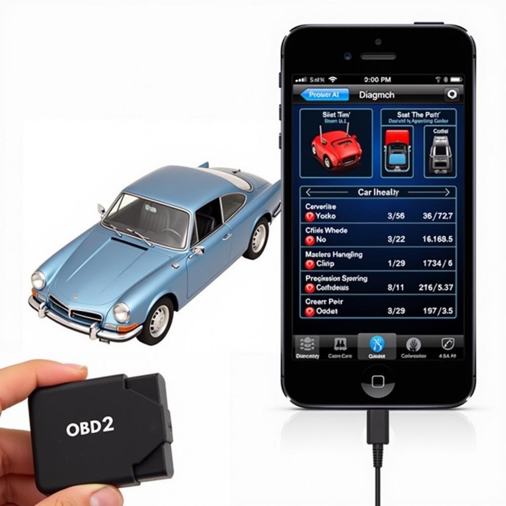 OBD2 Bluetooth Adapter App Connection