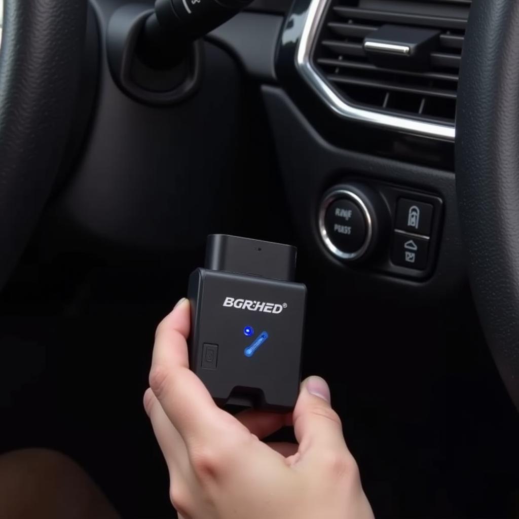 Connecting OBD2 Bluetooth Scanner