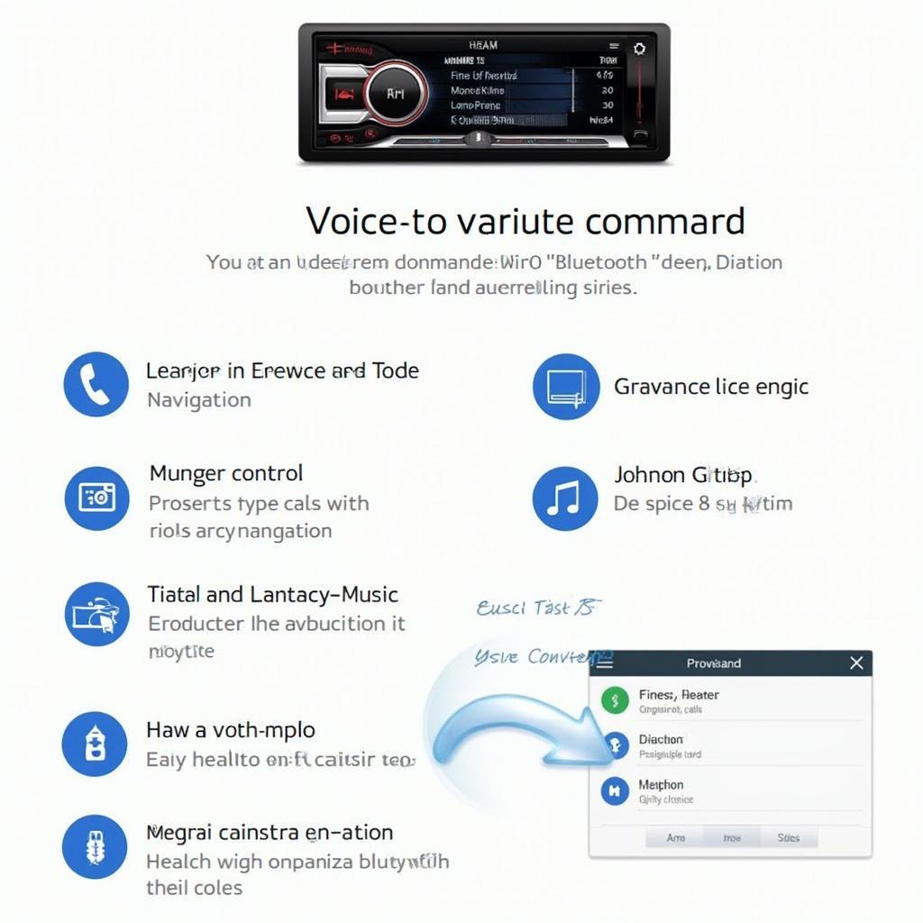 OBD2 Bluetooth Head Unit Android Auto Voice Commands