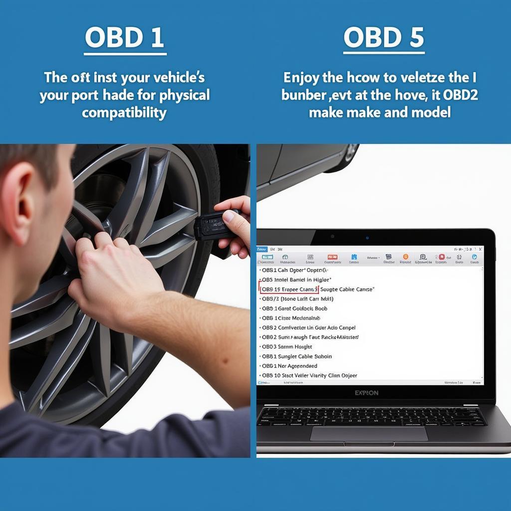 Checking OBD2 Cable Compatibility