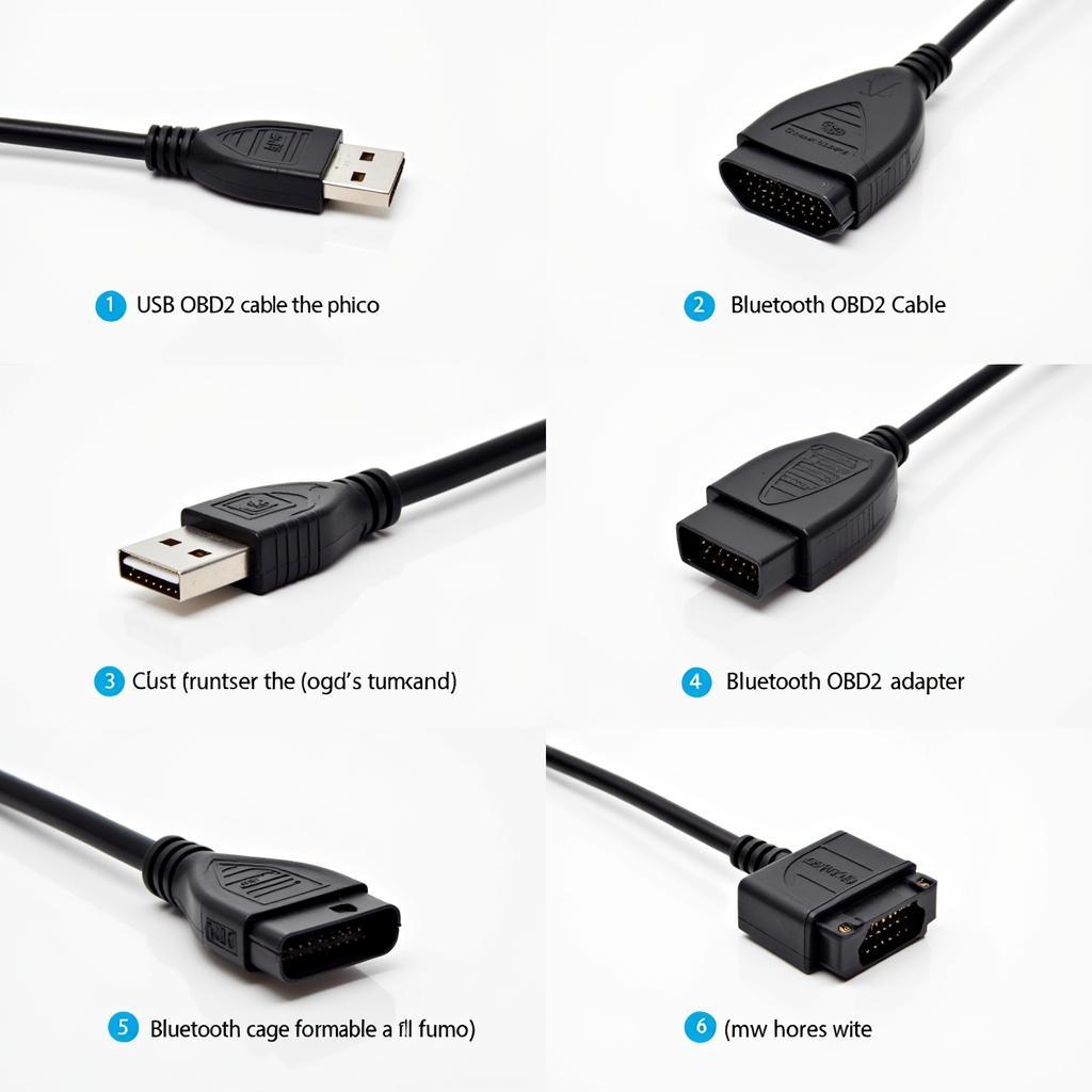 Different Types of OBD2 Cables