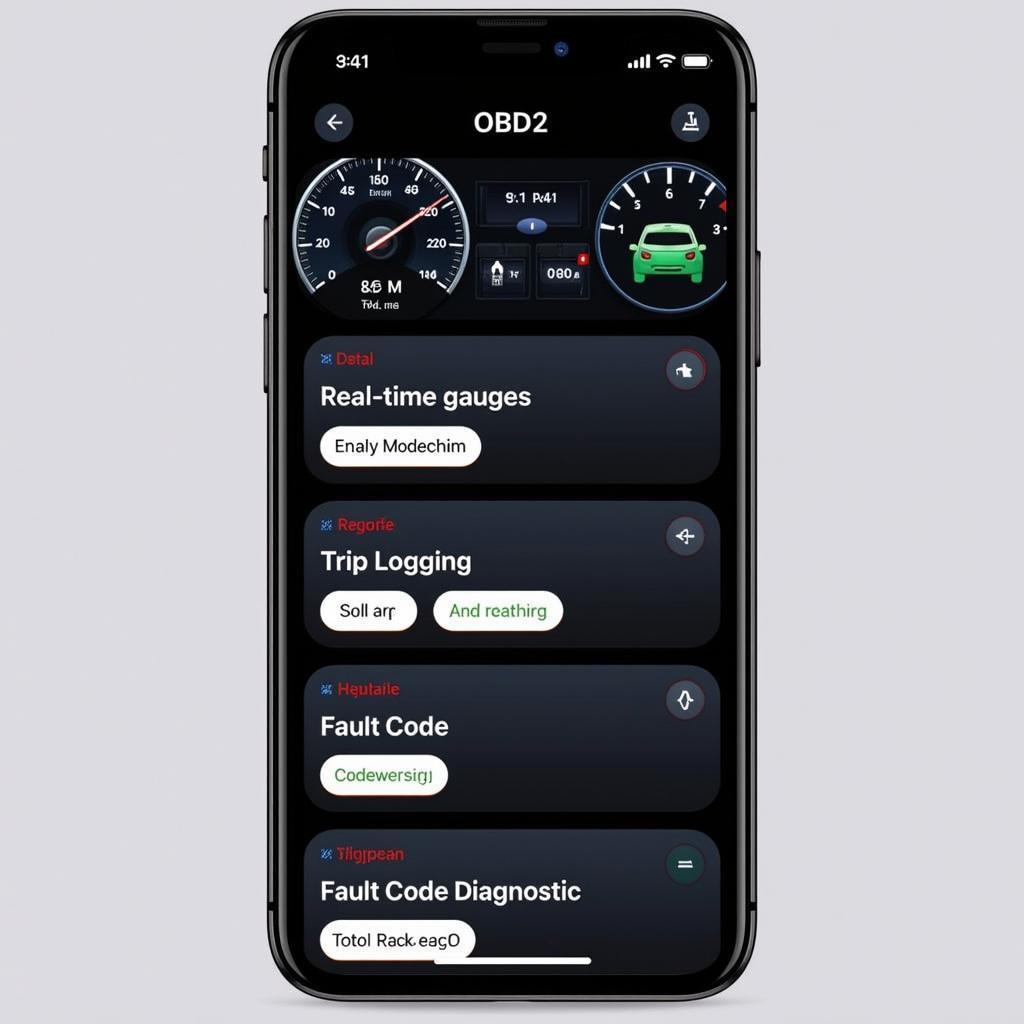 OBD2 CarPlay App Features