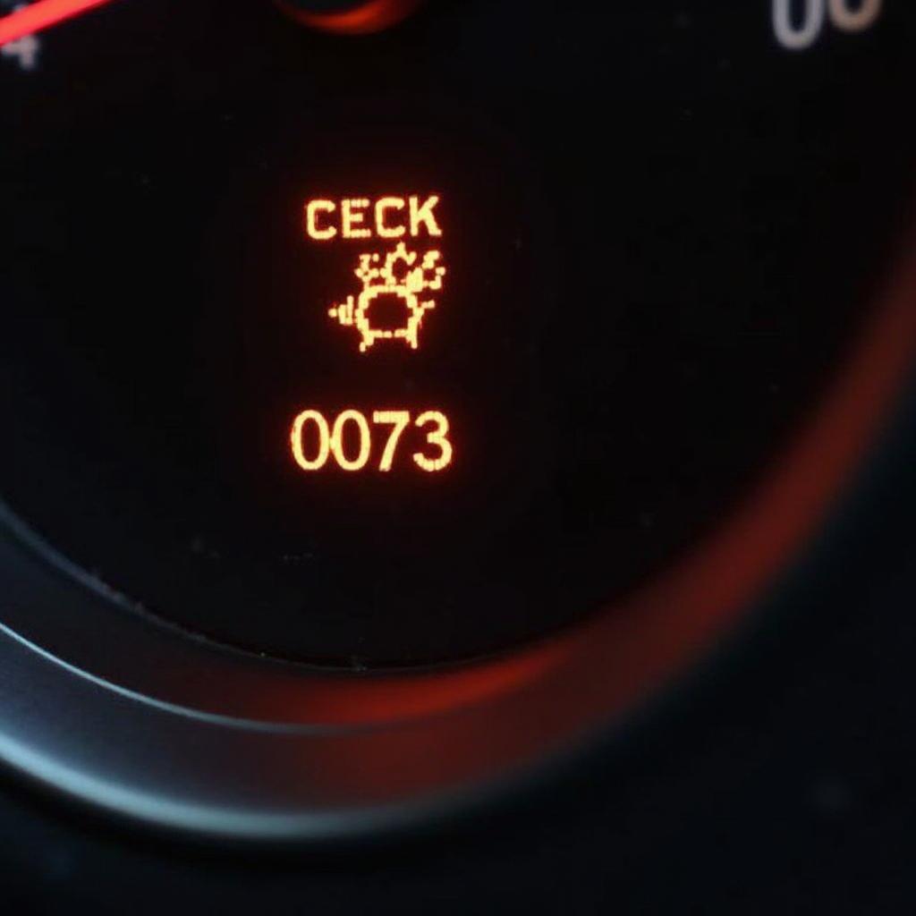 OBD2 Code 0073 Dashboard Warning Light