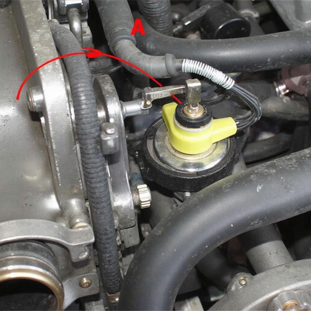 GMC Transmission with Highlighted TFP Sensor