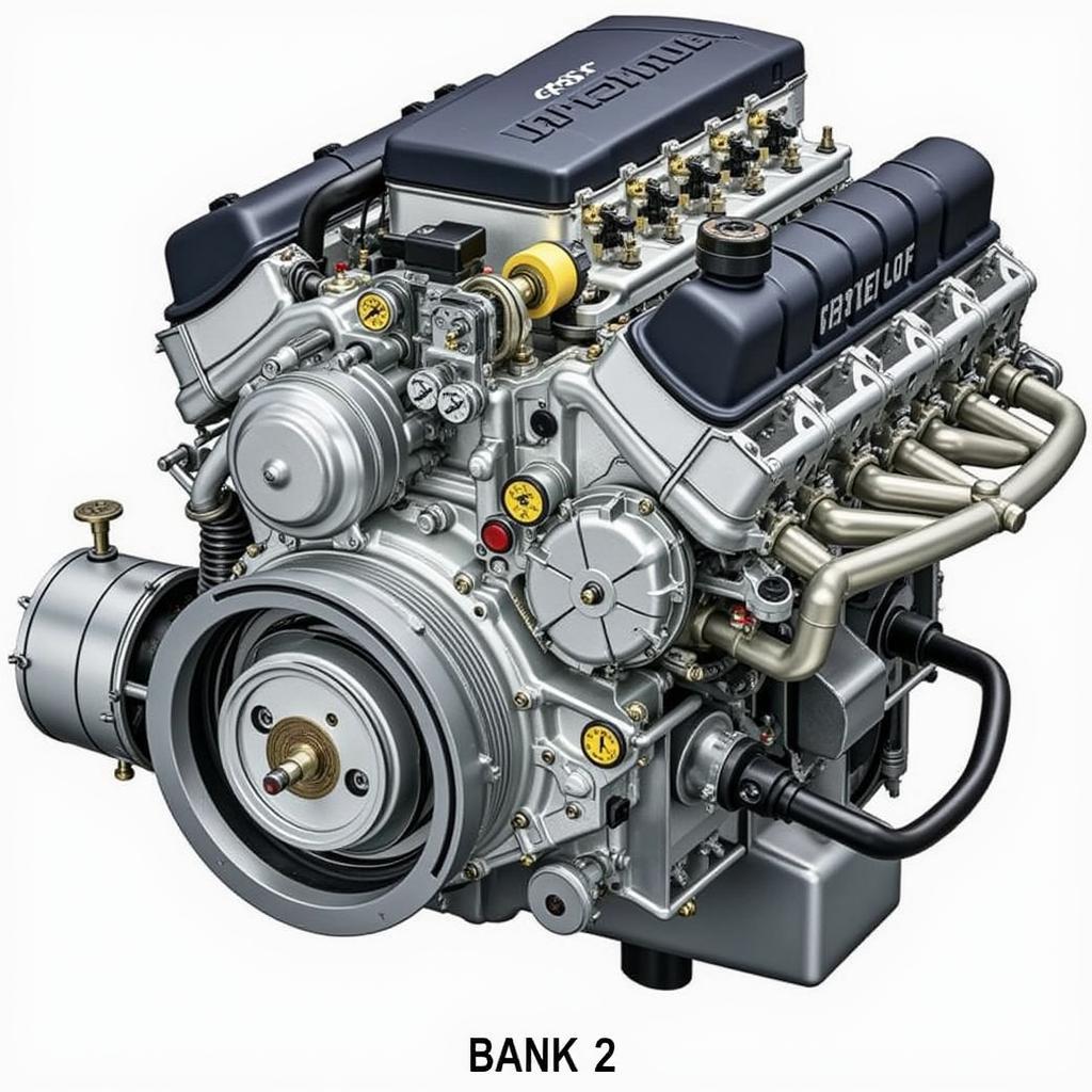 Engine with Bank 2 highlighted