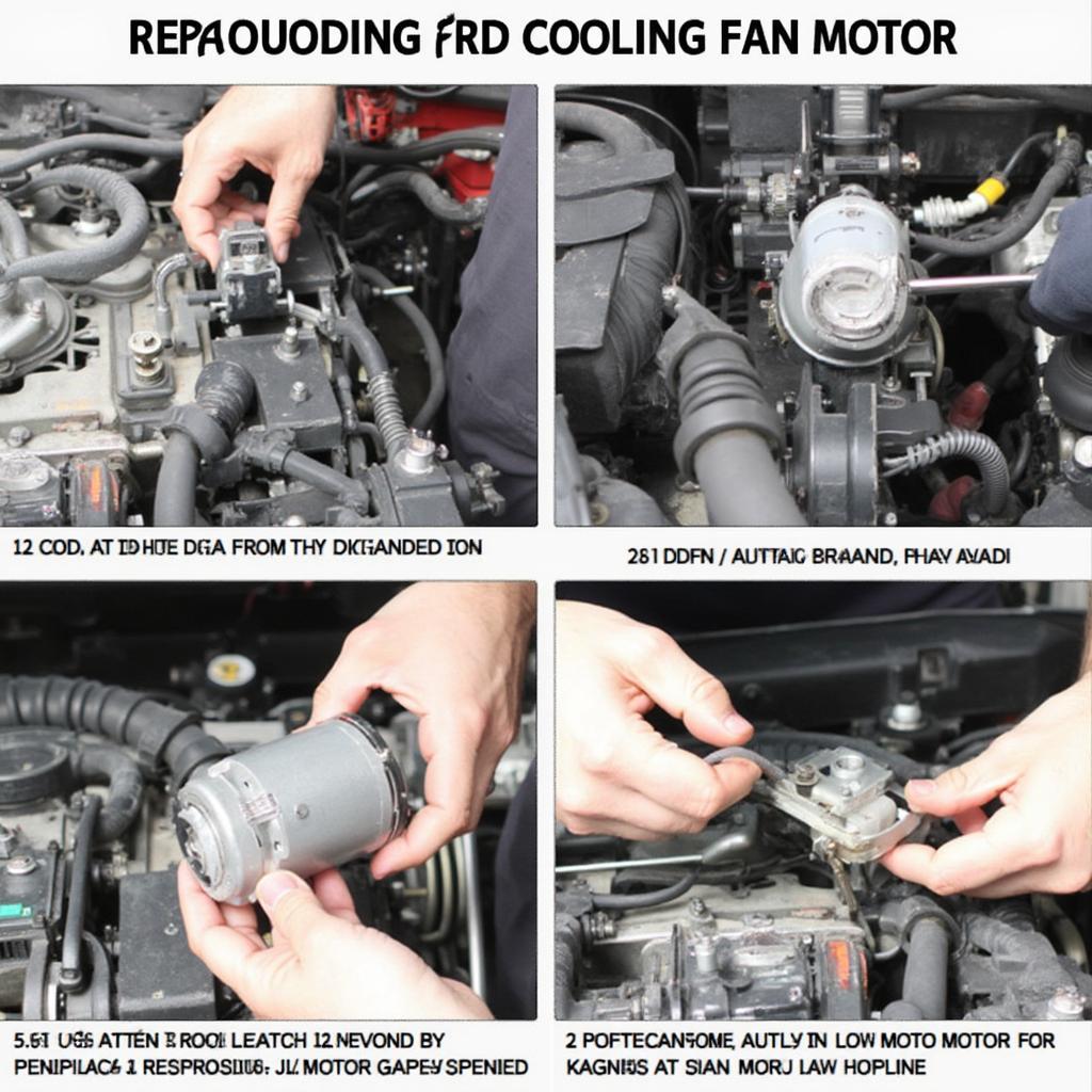 Replacing the Cooling Fan Motor for P0AC4