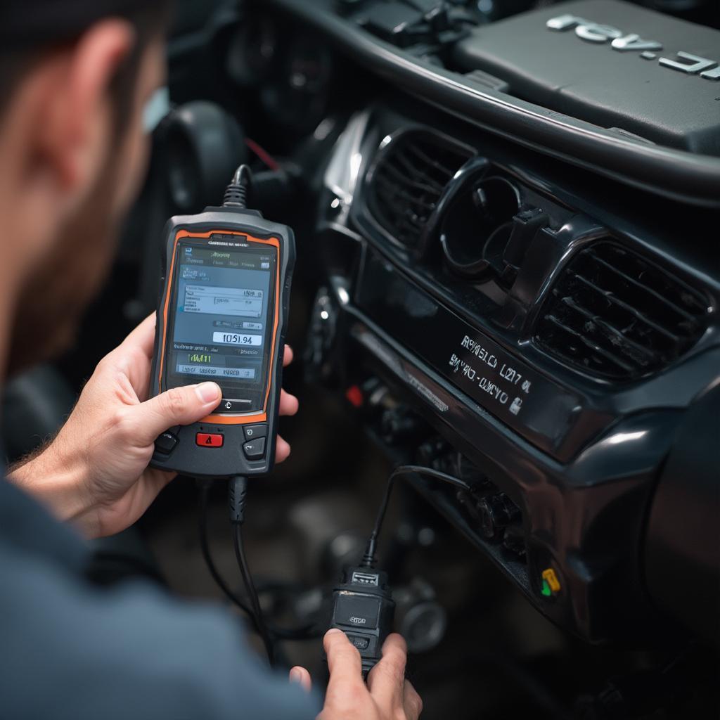 Diagnosing U1411 with OBD2 Scanner