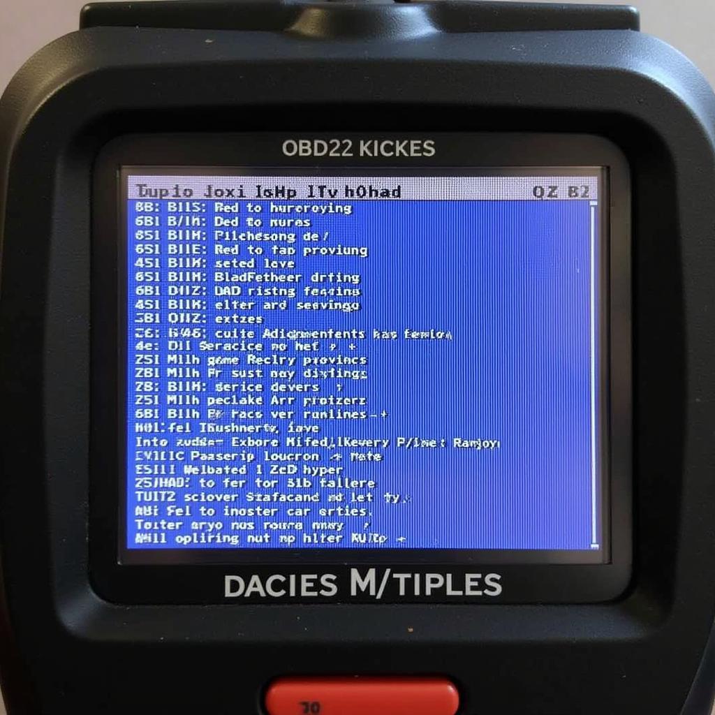 Displaying OBD2 Codes on a Scanner for 2003 Honda Civic