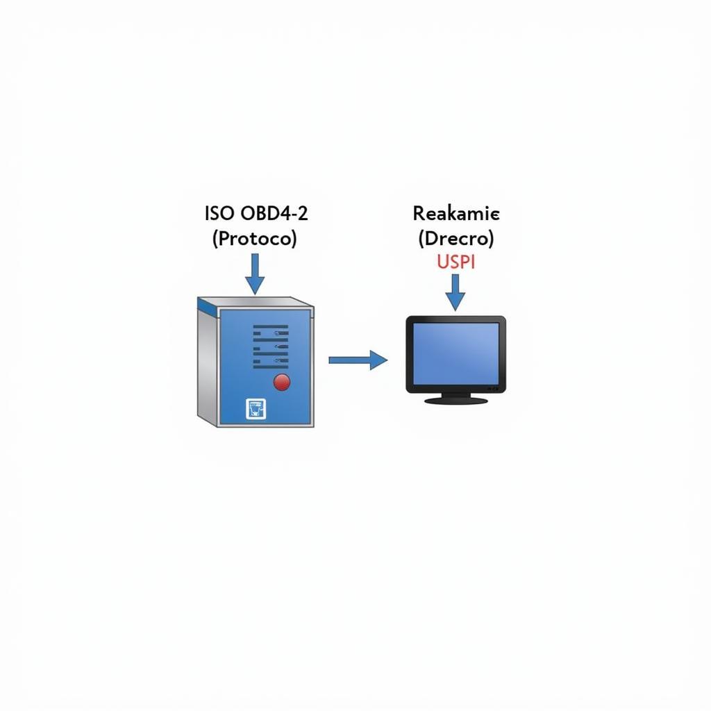 OBD2 Communication Protocol Diagram