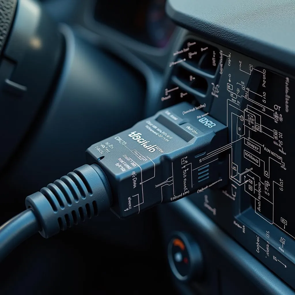 OBD2 Connector and Car Wiring Diagram